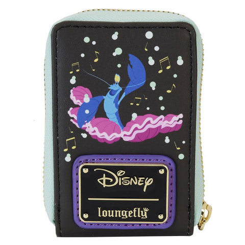 Image of The Little Mermaid (1989) 35th Anniversary - Life Is The Bubbles Zip Around Wallet