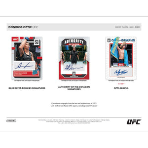 UFC - 2023 Donruss Optic UFC Trading Cards