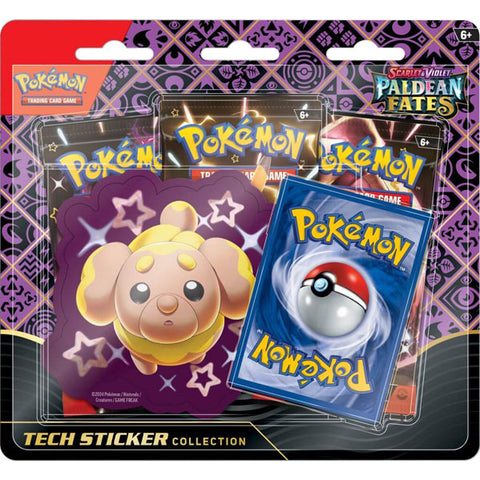 Image of Pokemon TCG Paldean Fates Tech Sticker Blister