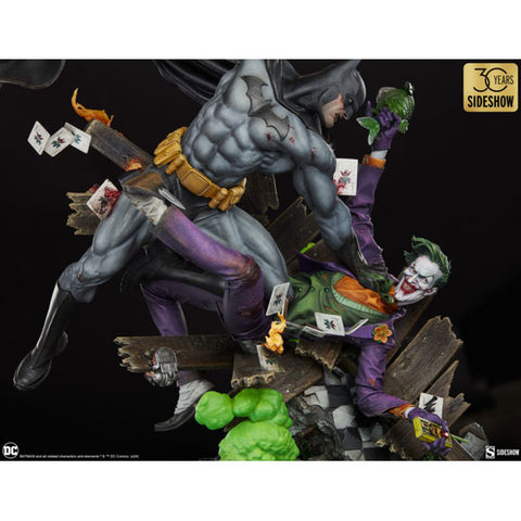 Image of Batman - Batman Vs Joker Eternal Enemies Premium Format Statue