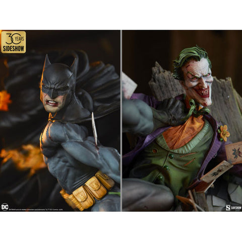 Image of Batman - Batman Vs Joker Eternal Enemies Premium Format Statue
