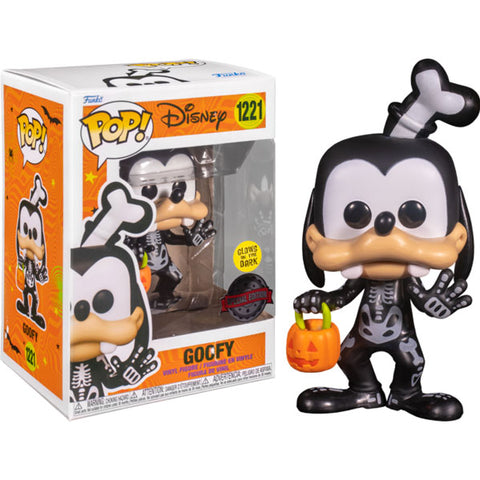 Image of Disney - Goofy Skeleton Glow US Exclusive Pop - 1221