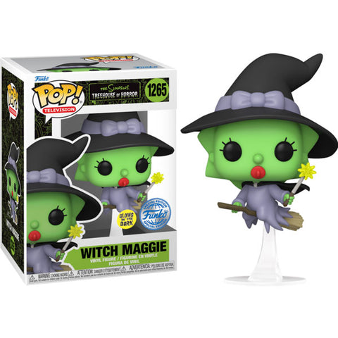 Image of The Simpsons - Witch Maggie Glow US Exclusive PopThe Simpsons - Witch Maggie Glow US Exclusive Pop - 1265