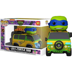TMNT: Mutant Mayhem - Leonardo in Turtle Van US Exclusive Pop! Ride - 301