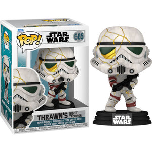 Star Wars: Ahsoka (TV) - Thrawn's Night Trooper (White/Gold Helmet) Pop - 685