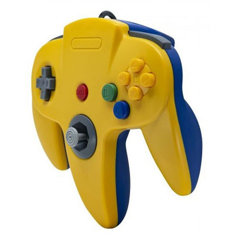 Image of N64 Controller Replica Yellow/Blue