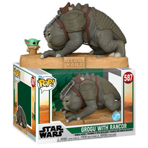 Star Wars: Book of Boba Fett - Rancor with Grogu US Exclusive 10 Inch Pop - 587