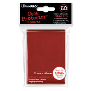 Ultra Pro - Mini Deck Protectors Red (60 count)