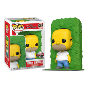 The Simpsons - Homer in Hedges US Exclusive Pop - 1252