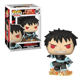 Fire Force - Shinra with Fire Pop