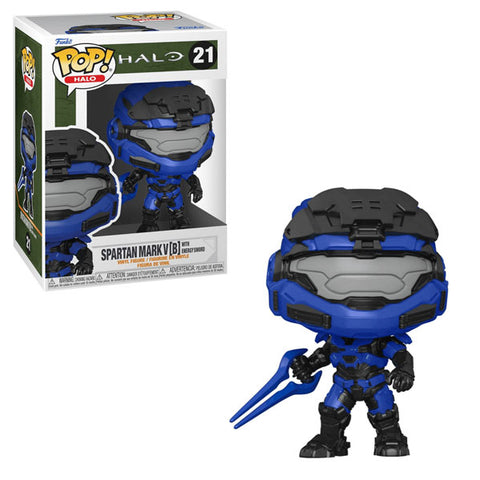 Image of Halo: Infinite - Spartan Mark V (B) with Energy Sword (With Chase) Pop #21