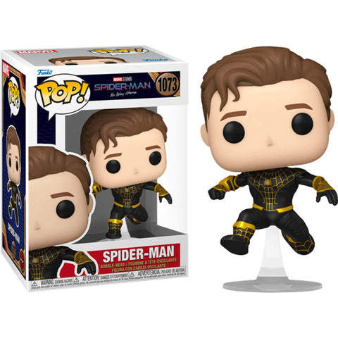 Image of SpiderMan: No Way Home - SpiderMan (Black Suit) Unmasked US Exclusive Pop - 1073
