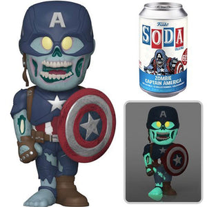 What If - Captain America (with chase) Zombie Vinyl Soda