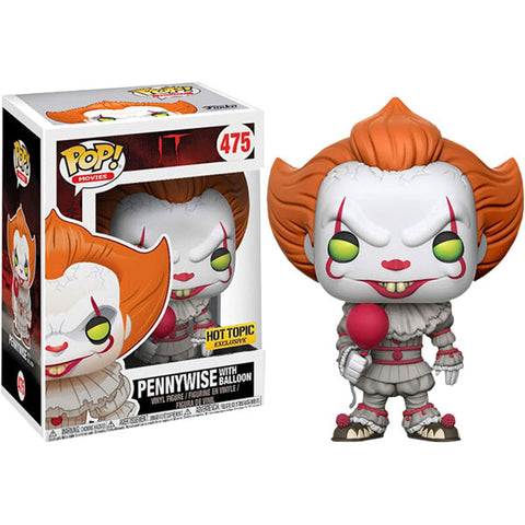 Image of It 2017 - Pennywise w/Balloon Pop - 75 (Hot Topic)