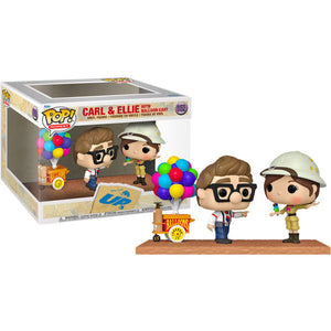 Up - Carl & Ellie w/Balloon Cart US Exclusive Pop! Moment #1152