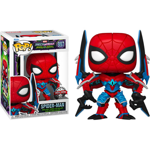 Image of Marvel Mech Strike Monster Hunters - Spider-Man (With Chase) US Exclusive Pop - 997