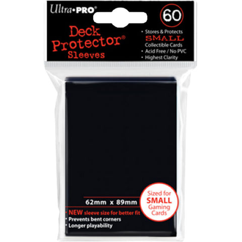 Ultra Pro - Mini Deck Protector 60 Count Black (Yu-Gi-Oh)
