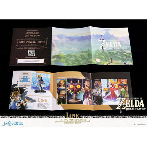 Image of The Legend of Zelda - Link Breath of the Wild Collectors PVC Statue