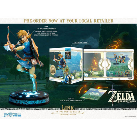Image of The Legend of Zelda - Link Breath of the Wild Collectors PVC Statue