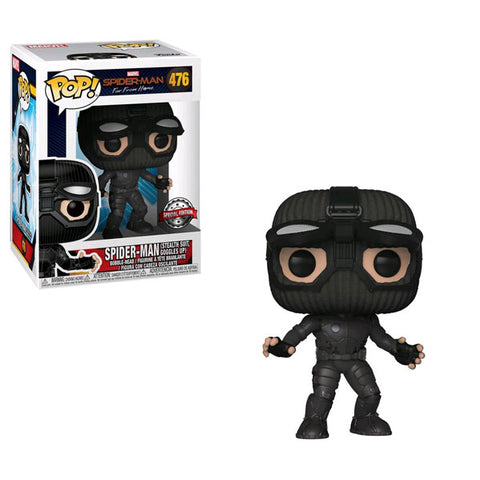 Spider-Man: Far From Home - Stealth Suit Goggles Up US Exclusive Pop - 476