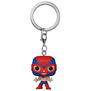 SpiderMan - Luchadore SpiderMan Pop! Keychain