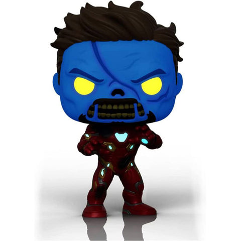 Image of What If - Zombie Iron Man Glow US Exclusive Pop