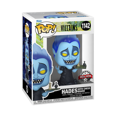 Image of Hercules - Hades with Chess Board US Exclusive Pop - 1142