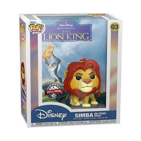 Image of Lion King - Simba on Pride Rock US Exclusive Pop! Cover - 03