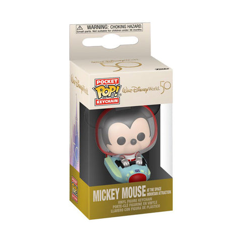 Image of Disney World - Mickey SMt 50th Anniversary Pocket Pop! Keychain