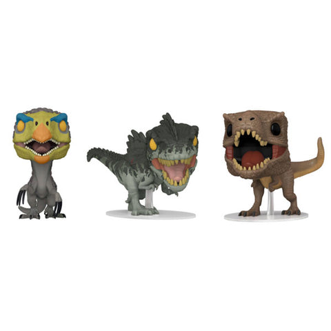 Image of Jurassic World 3: Dominion - Dinosaurs US Exclusive Pop! 3-Pack