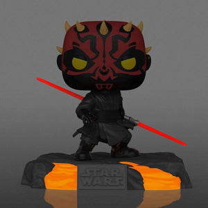 Star Wars - Red Sabre Series: Darth Maul Glow US Exclusive Pop! Deluxe