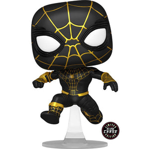 SpiderMan: No Way Home - SpiderMan (Black Suit) Unmasked US Exclusive Pop - 1073