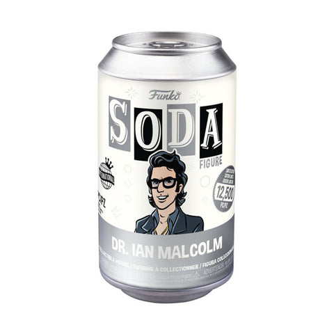 Image of Jurassic Park - Ian Malcolm (with chase) Vinyl Soda (FF23)