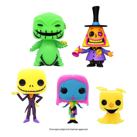 Image of The NBX - Black Light US Exclusive Pop! 5-Pack