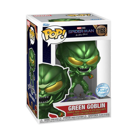 Image of Spider-Man: No Way Home - Green Goblin with Bomb US Exclusive Pop - 1168