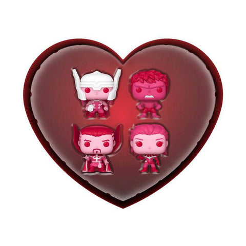 Image of Marvel - Valentines Day US Exclusive Pocket Pop! 4-Pack