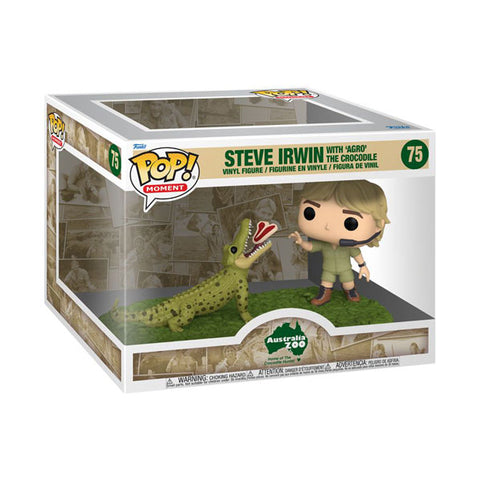 Image of The Crocodile Hunter - Steve Irwin with Agro Pop! Moment - 75