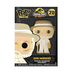 Jurassic Park - John Hammond 4" Enamel Pop! Pin