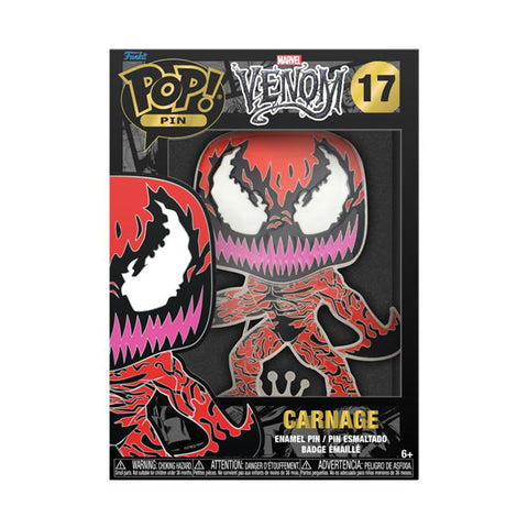 Image of Venom - Carnage 4" Pop! Enamel Pin #17