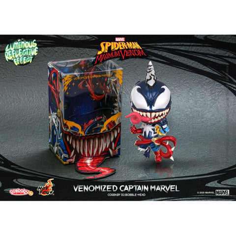 Image of Venom - Venomized Captain Marvel Cosbaby
