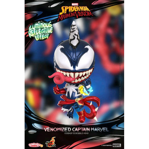 Image of Venom - Venomized Captain Marvel Cosbaby
