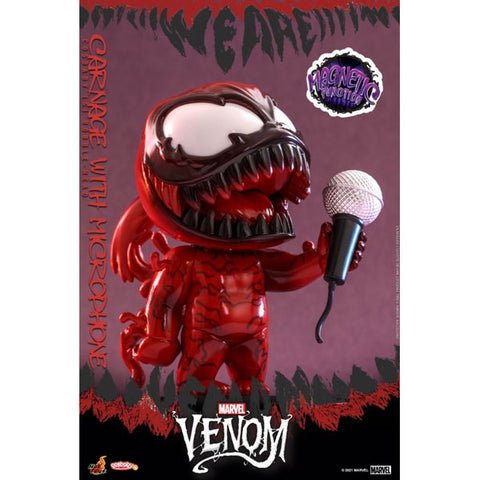 Image of Venom - Carnage with Microphone Cosbaby