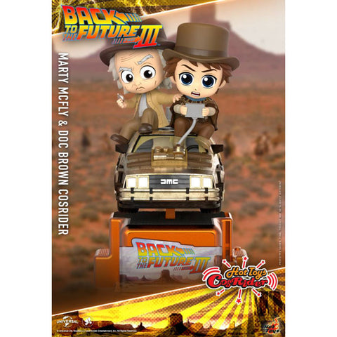 Image of Back to the Future Part III - Marty McFly & Doc Brown Cosrider