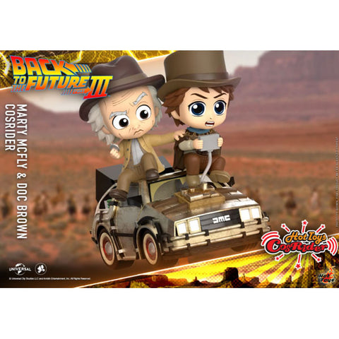 Image of Back to the Future Part III - Marty McFly & Doc Brown Cosrider