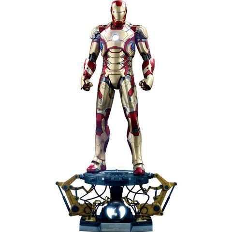 Image of Iron Man 3 - Iron Man Mark XLII Deluxe 1:4 Scale Action Figure
