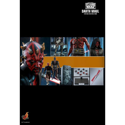 Image of Star Wars: The Clone Wars - Darth Maul 1:6 Scale 12" Action Figure