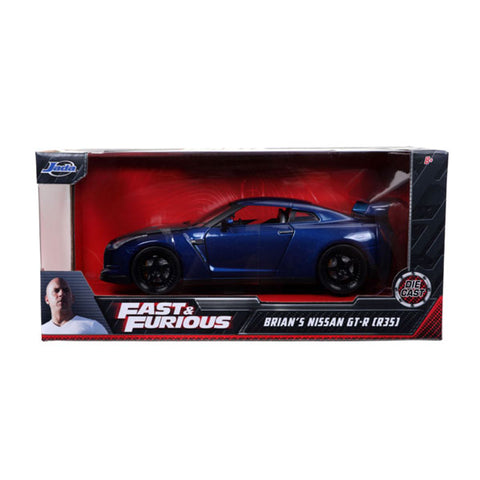 Image of Fast & Furious - Brians 2009 Nissan GT-R (R35) 1:24 Scale Hollywood Ride