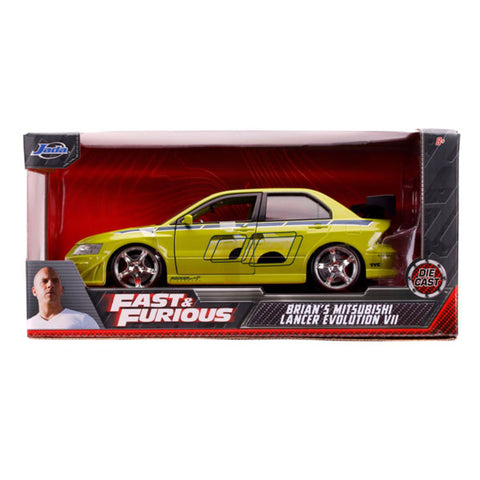 Image of Fast and Furious - Brian's 2002 Mitsubishi Lancer Evolution VII 1:24 Scale Hollywood Rid