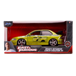 Fast and Furious - Brian's 2002 Mitsubishi Lancer Evolution VII 1:24 Scale Hollywood Rid
