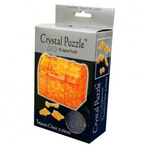 3D Golden Treasure Crystal Puzzle (52 Pieces)